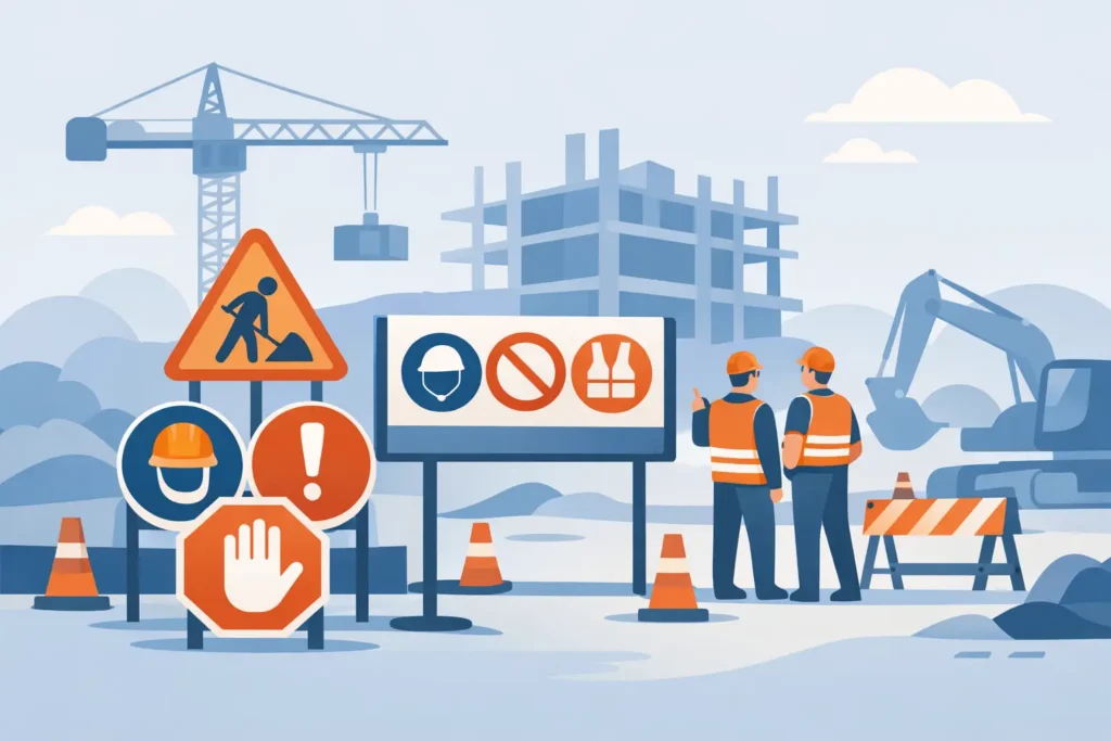 Construction Site Signage Guide for Safer Jobsites