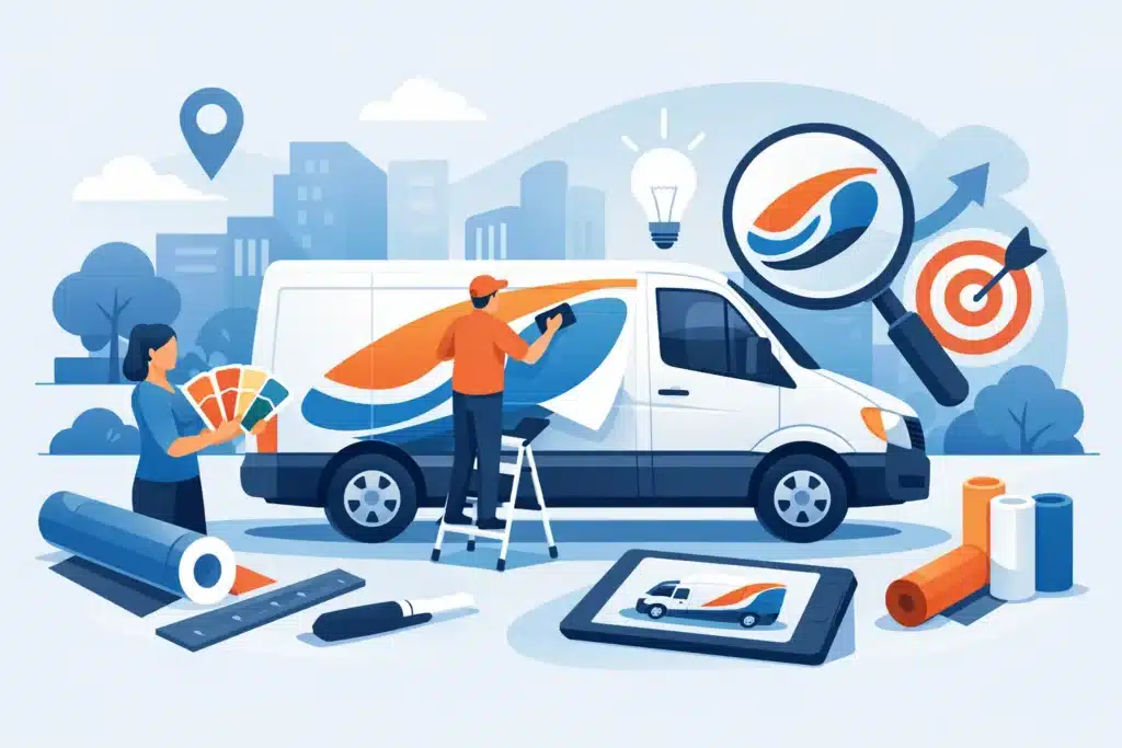 How to Brand Service Vans for More Local Calls