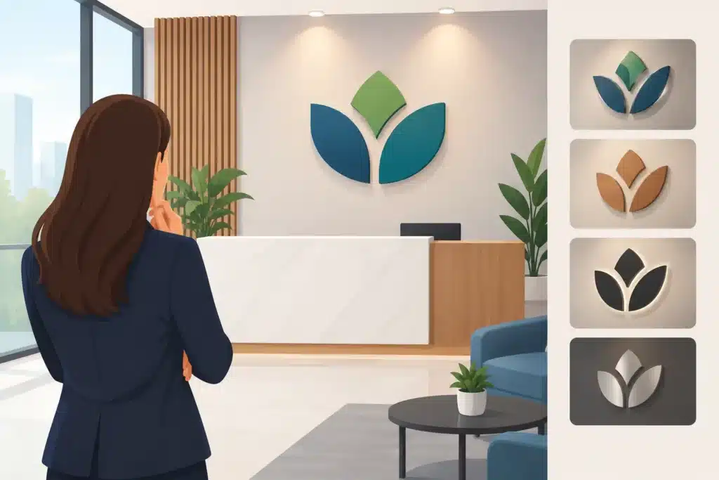 How to Choose Lobby Signs That Fit Your Brand