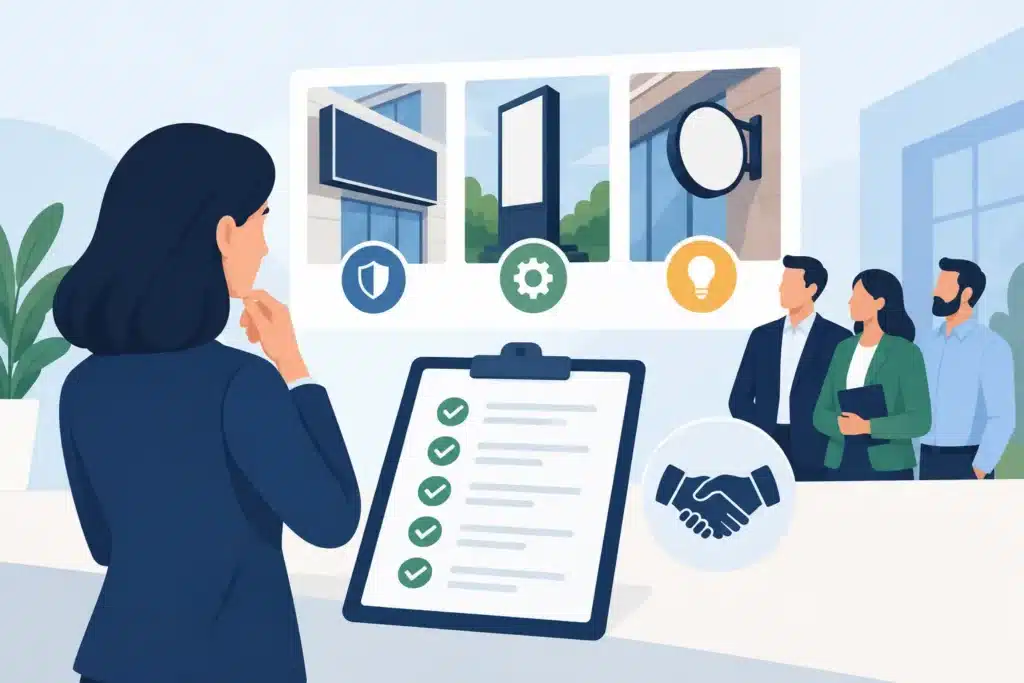 Signage Partner Selection Criteria That Matter