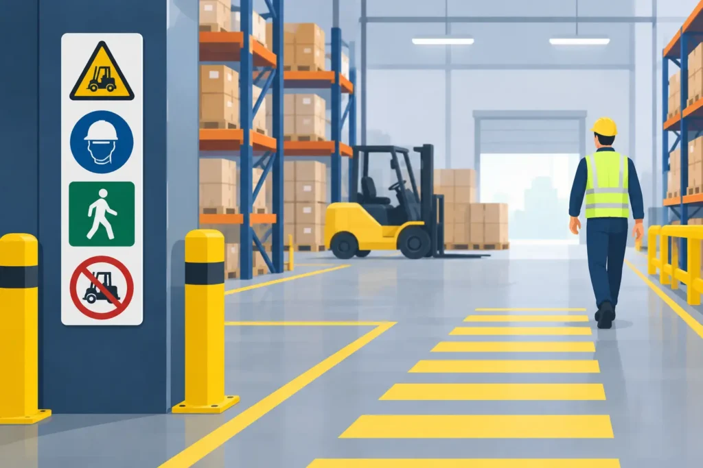 Warehouse Safety Signage That Works on the Floor